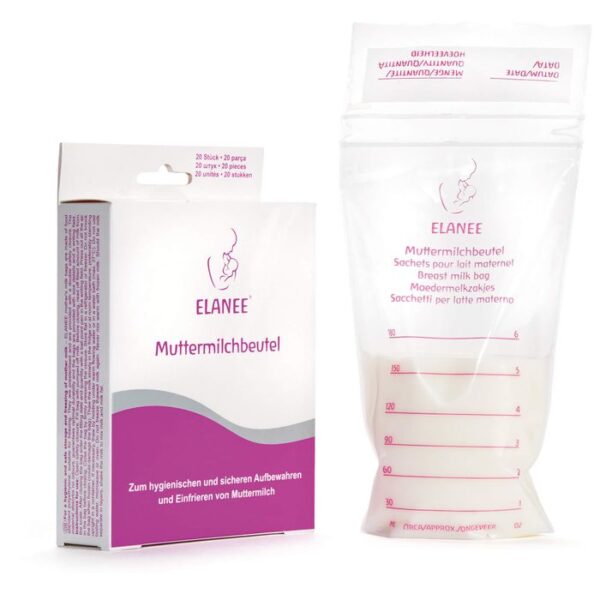 ELANEE Muttermilchbeutel 180 ml 20 St.