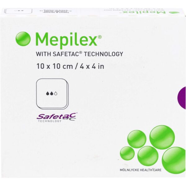 MEPILEX 10x10 cm Schaumverband 5 St.