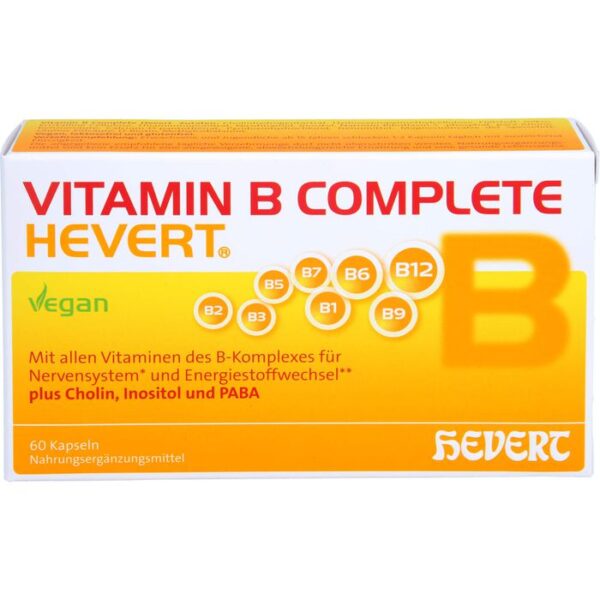 VITAMIN B COMPLETE Hevert Kapseln 60 St.