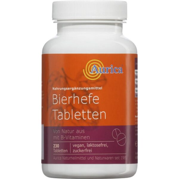 BIERHEFE TABLETTEN Aurica 230 St.