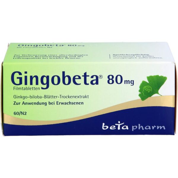 GINGOBETA 80 mg Filmtabletten 60 St.