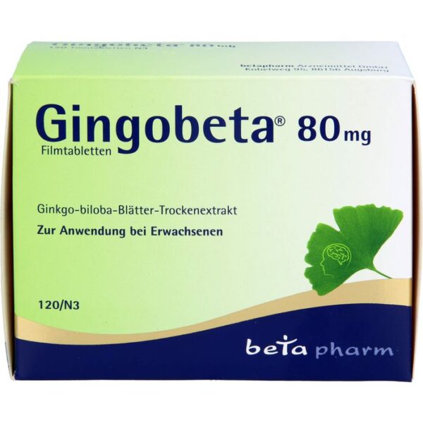 GINGOBETA 80 mg Filmtabletten 120 St.