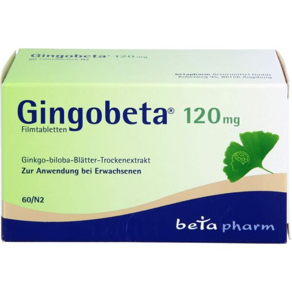 GINGOBETA 120 mg Filmtabletten 60 St.