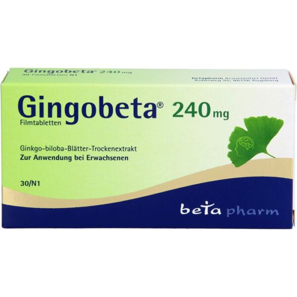 GINGOBETA 240 mg Filmtabletten 30 St.