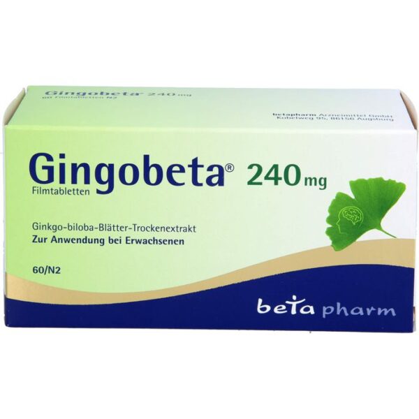 GINGOBETA 240 mg Filmtabletten 60 St.