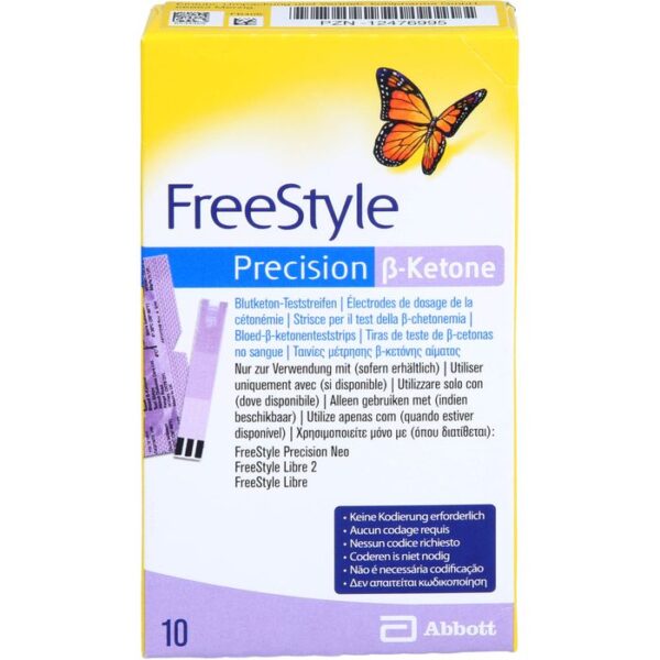 FREESTYLE Precision ß-Ketone Blutketon Teststreif. 10 St.