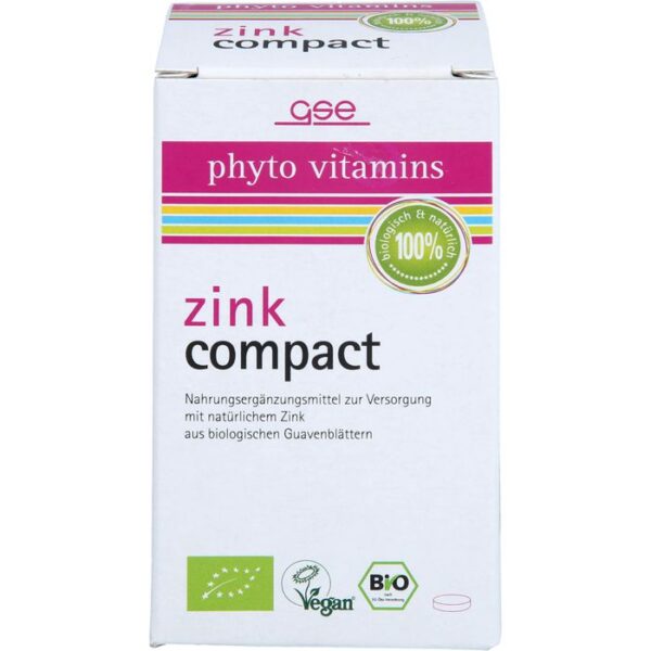 GSE Zink Compact Bio Tabletten 60 St.