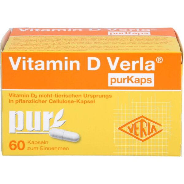 VITAMIN D VERLA purKaps 60 St.