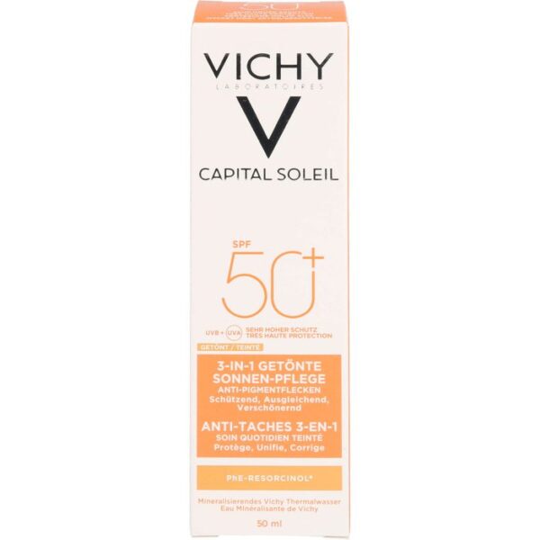 VICHY IDEAL Soleil Anti-Pigmentflecken Cr.LSF 50+ 50 ml