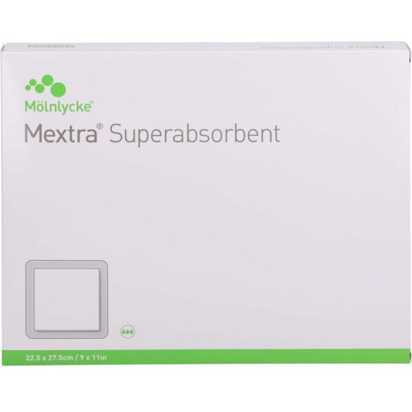 MEXTRA Superabsorbent Verband 22,5x27,5 cm 10 St.