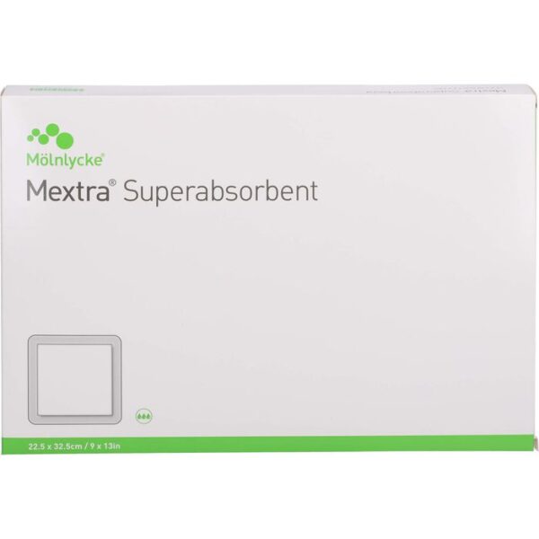 MEXTRA Superabsorbent Verband 22,5x32,5 cm 10 St.