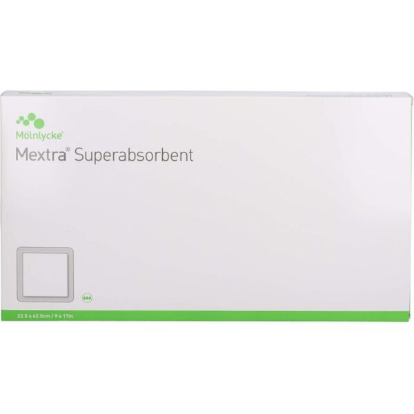 MEXTRA Superabsorbent Verband 22,5x42,5 cm 10 St.