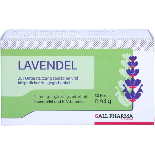 LAVENDEL ÖL GPH Kapseln 60 St.