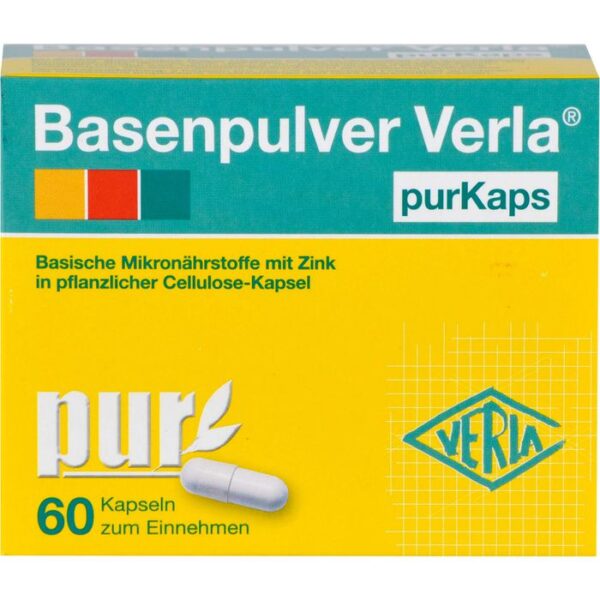 BASENPULVER Verla purKaps 60 St.