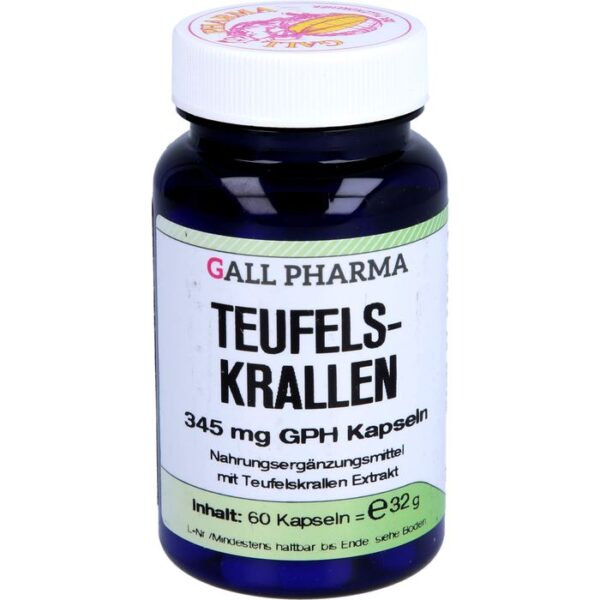 TEUFELSKRALLEN 345 mg GPH Kapseln 60 St.