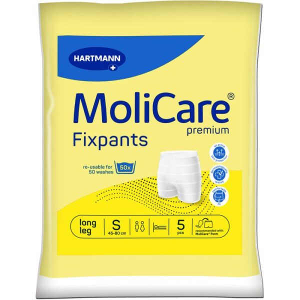 MOLICARE Premium Fixpants long leg Gr.S 5 St.