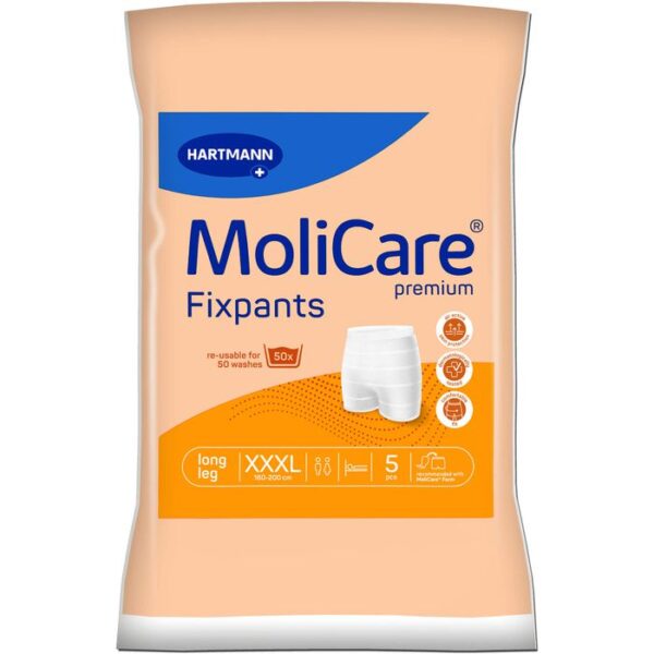 MOLICARE Premium Fixpants long leg Gr.XXXL 5 St.