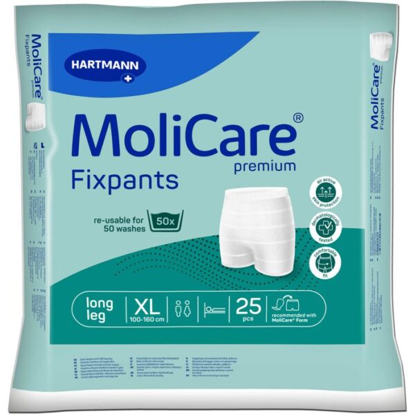 MOLICARE Premium Fixpants long leg Gr.XL 25 St.