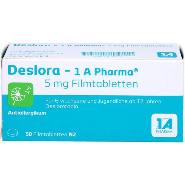 DESLORA-1A Pharma 5 mg Filmtabletten 50 St.