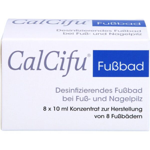 CALCIFU desinfizierendes Fußbad 80 ml