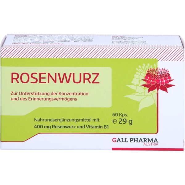 ROSENWURZ 400 mg Kapseln 60 St.