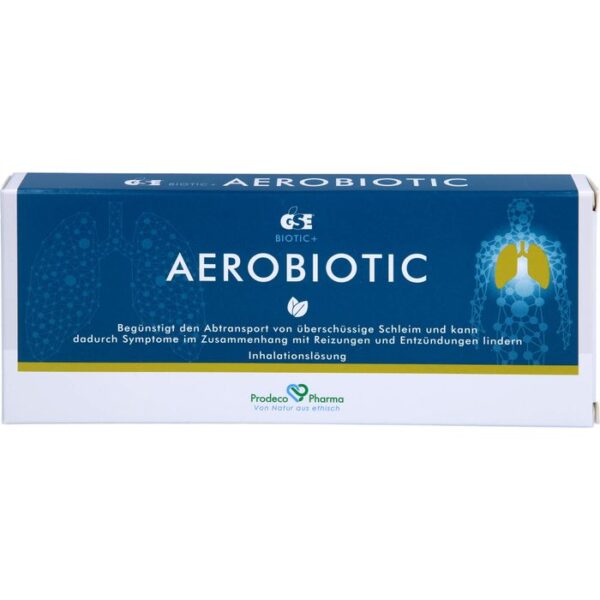 GSE Aerobiotic Einmal-Amp.f.Vernebler Inhal.-Lsg. 50 ml