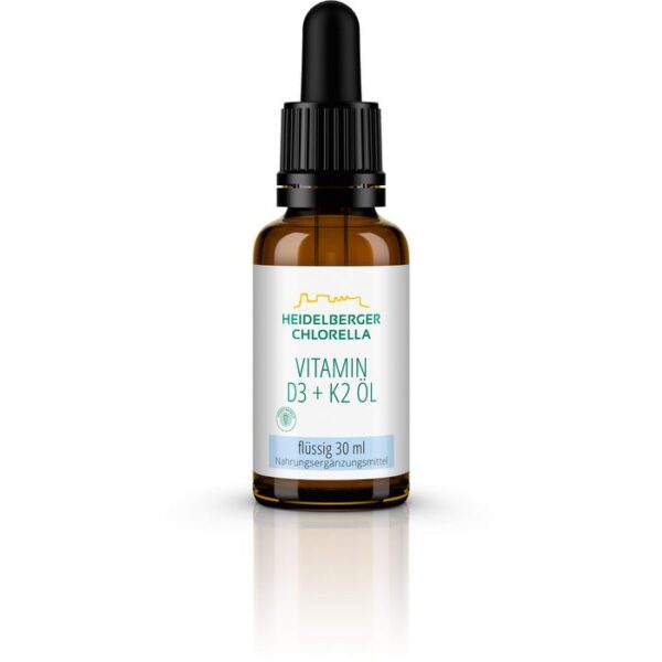 VITAMIN D3+K2 Öl Tropfen zum Einnehmen 30 ml