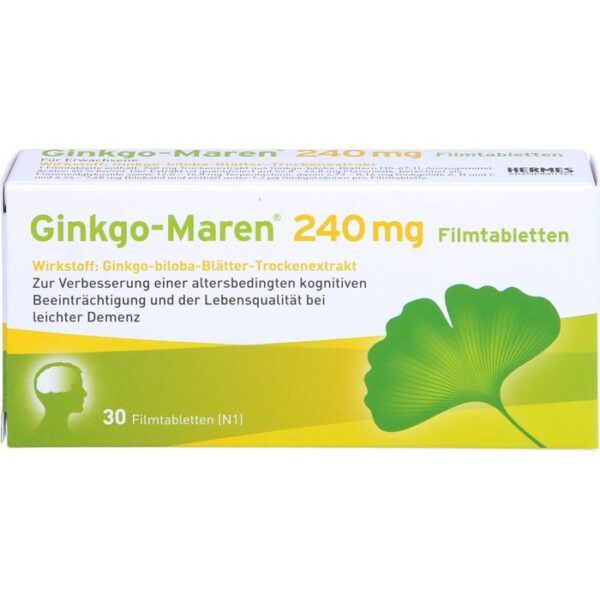 GINKGO-MAREN 240 mg Filmtabletten 30 St.