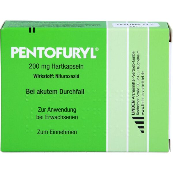 PENTOFURYL 200 mg Hartkapseln 12 St.