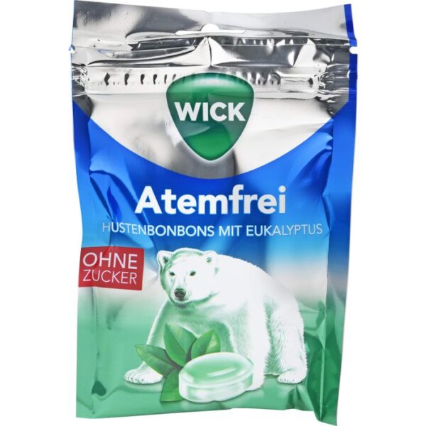 WICK Atemfrei Eukalyptus Bonbons o.Zucker Beutel 72 g