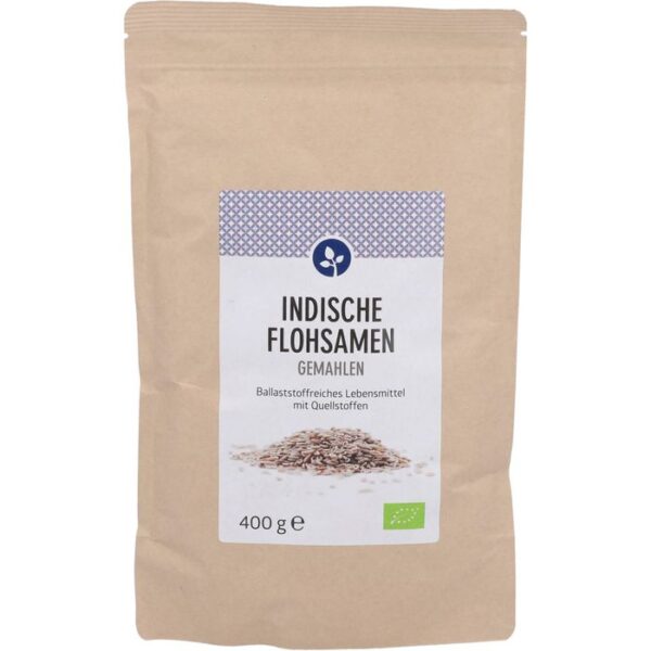 INDISCHE Flohsamen gemahlen Bio 400 g