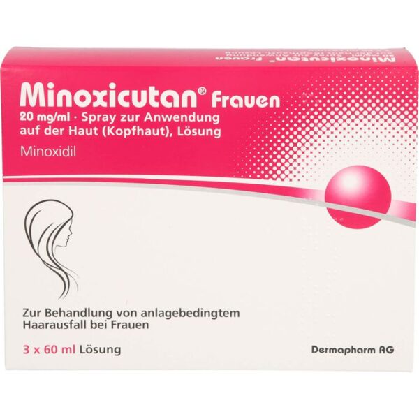 MINOXICUTAN Frauen 20 mg/ml Spray 180 ml