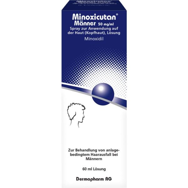 MINOXICUTAN Männer 50 mg/ml Spray 60 ml