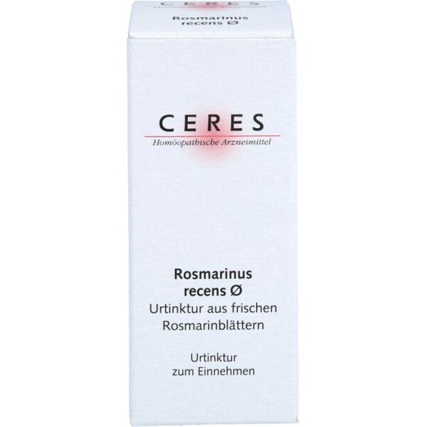 CERES Rosmarinus recens Urtinktur 20 ml