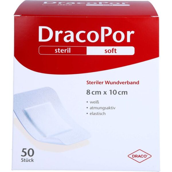 DRACOPOR Wundverband 8x10 cm steril 50 St.