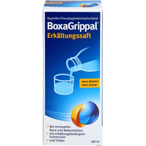 BOXAGRIPPAL Erkältungssaft 180 ml