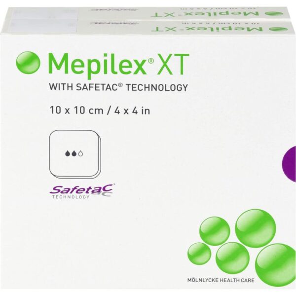 MEPILEX XT 10x10 cm Schaumverband 10 St.