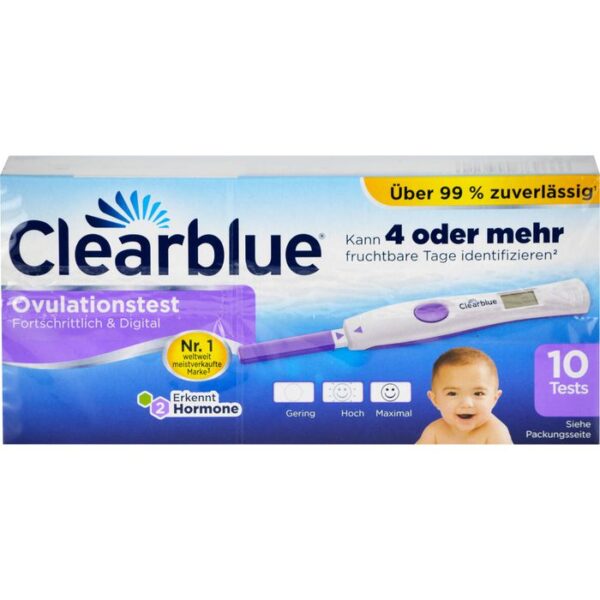 CLEARBLUE Ovulationstest fortschrittlich & digital 10 St.