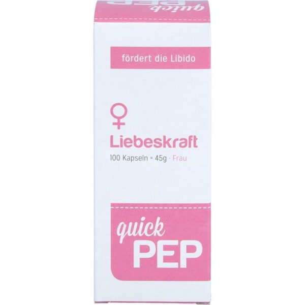 QUICKPEP Liebeskraft Frau Kapseln 100 St.