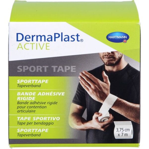 DERMAPLAST Active Sport Tape 3,75 cmx7 m weiß 1 St.