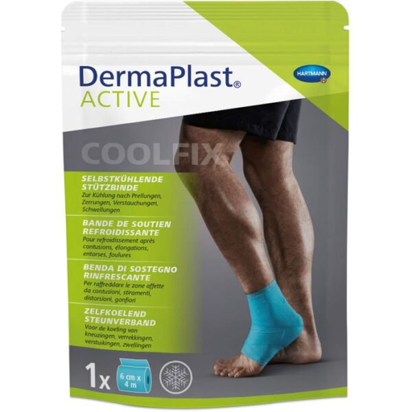 DERMAPLAST Active CoolFix Bandage 6 cmx4 m 1 St.