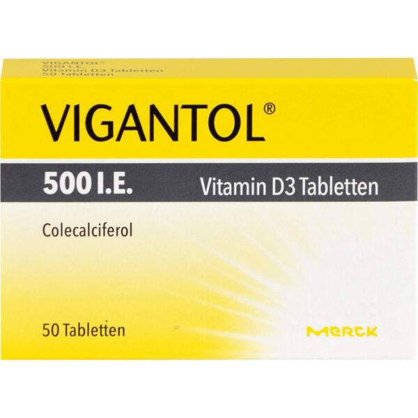 VIGANTOL 500 I.E. Vitamin D3 Tabletten 50 St.