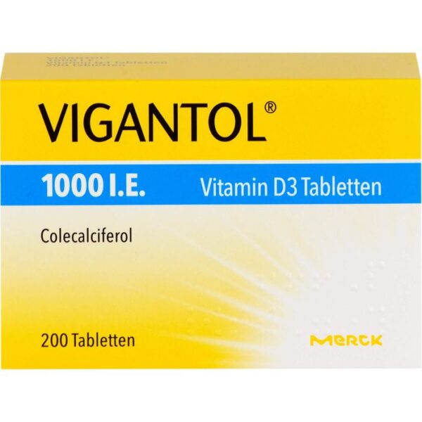 VIGANTOL 1.000 I.E. Vitamin D3 Tabletten 200 St.