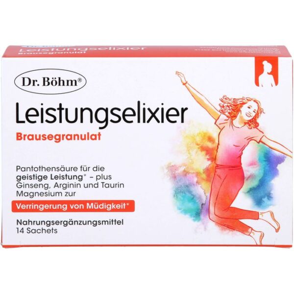 DR.BÖHM Leistungs-Elixier Brausegranulat 14 St.