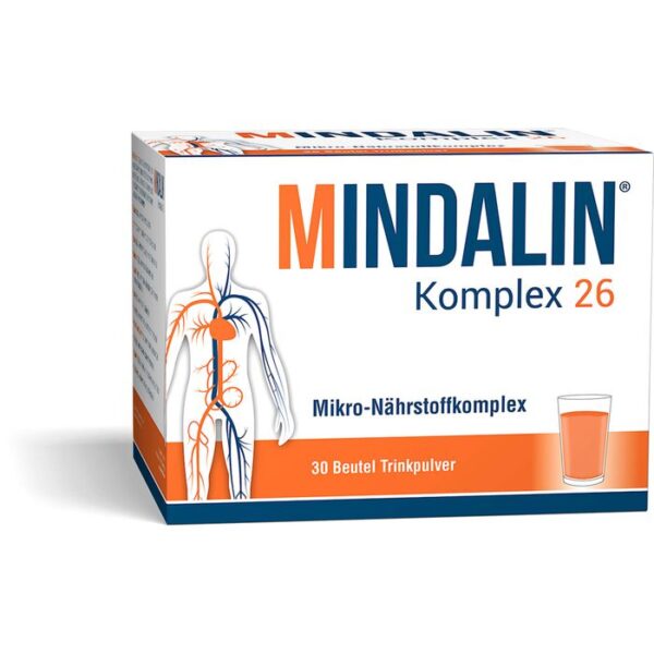 MINDALIN Komplex 26 Pulver 30 St.