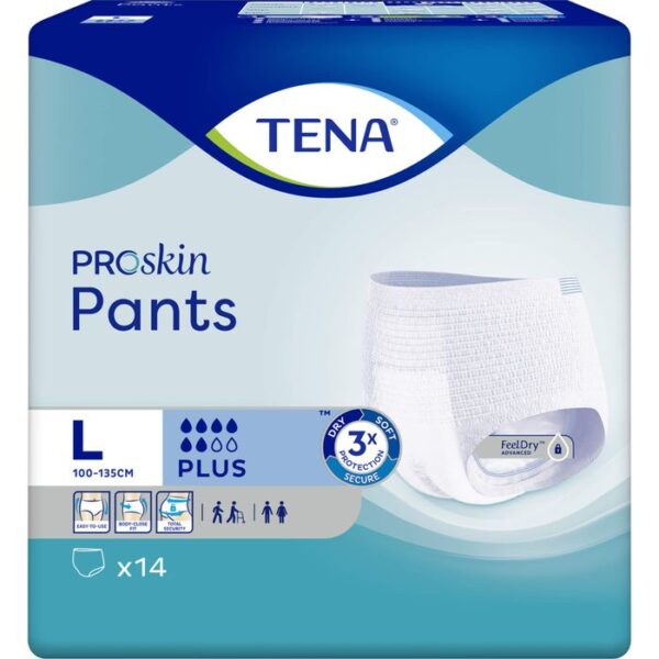 TENA PANTS Plus L bei Inkontinenz 14 St.