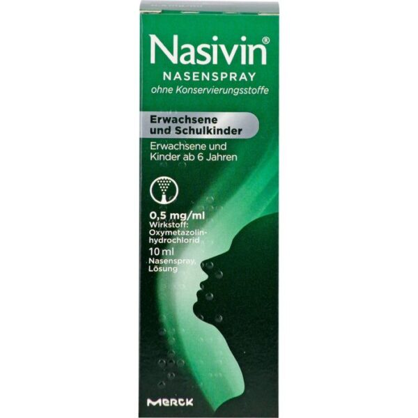 NASIVIN Nasenspray o.Kons.Erw.u.Schulkinder 10 ml