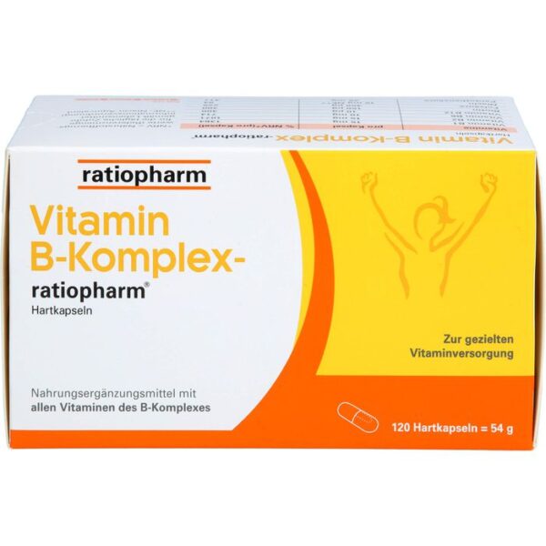 VITAMIN B-KOMPLEX-ratiopharm Kapseln 120 St.