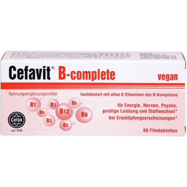 CEFAVIT B-complete Filmtabletten 60 St.