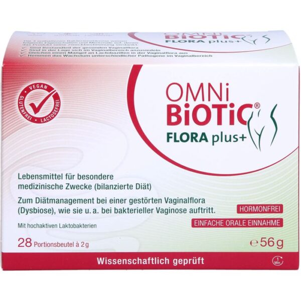 OMNI BiOTiC FLORA plus+ Pulver Beutel 56 g